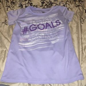 #goals shirt purple.